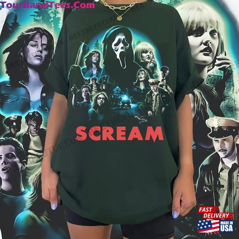 Vintage Scream Shirt Ghostface Horror Movie T-Shirt Classic Hoodie 29Uf131426 – Utopia Fashion