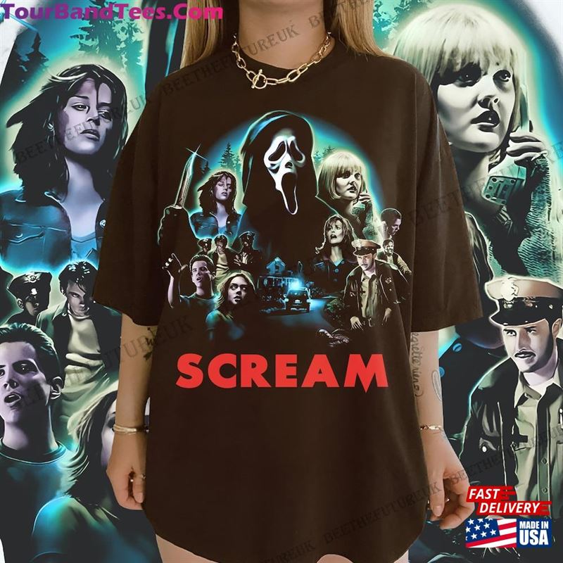 Vintage Scream Shirt Ghostface Horror Movie T-Shirt Classic Hoodie 29Uf131426 – Utopia Fashion