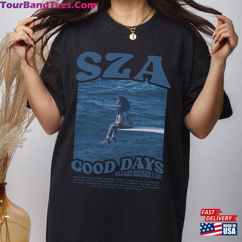 Vintage Sza Shirt Good Days Graphic Tee T-Shirt Classic 29Uf131536 – Utopia Fashion