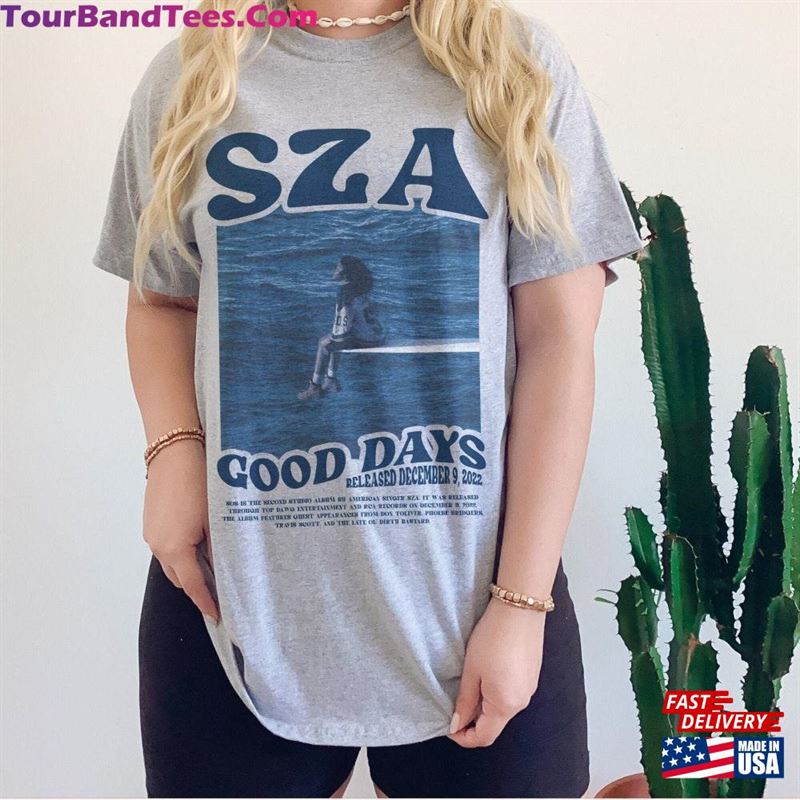 Vintage Sza Shirt Good Days Graphic Tee T-Shirt Classic 29Uf131536 – Utopia Fashion