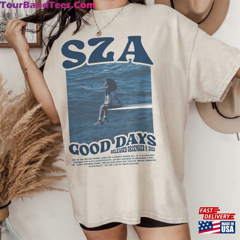 Vintage Sza Shirt Good Days Graphic Tee T-Shirt Classic 29Uf131536 – Utopia Fashion