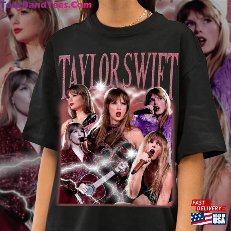 Vintage Taylor The Eras Tour T-Shirt Y2K Midnights Rain Tee Swiftie Merch Unisex 29Uf119100 – Utopia Fashion