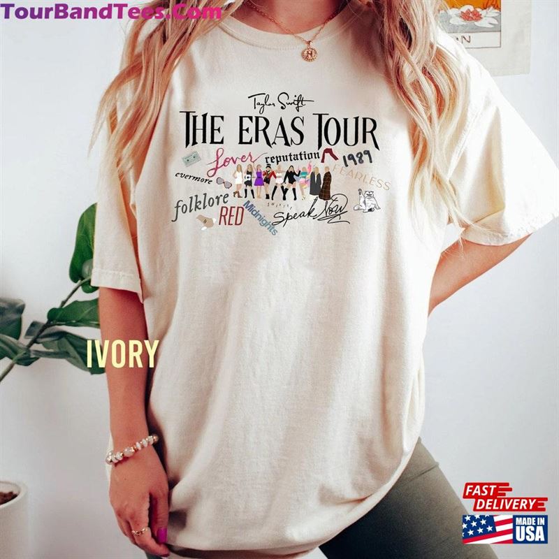 Vintage The Eras Tour Shirt Swiftie Sweatshirt T-Shirt 29Uf122604 – Utopia Fashion