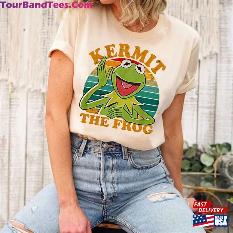 Vintage The Muppets Kermit Frog Shirt 80S Classic Movie Tee Unisex 29Uf123262 – Utopia Fashion