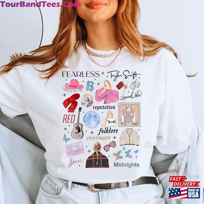 Vintage Ts The Eras Tour Shirt Tee Midnights Concert T-Shirt Hoodie 29Uf118929 – Utopia Fashion