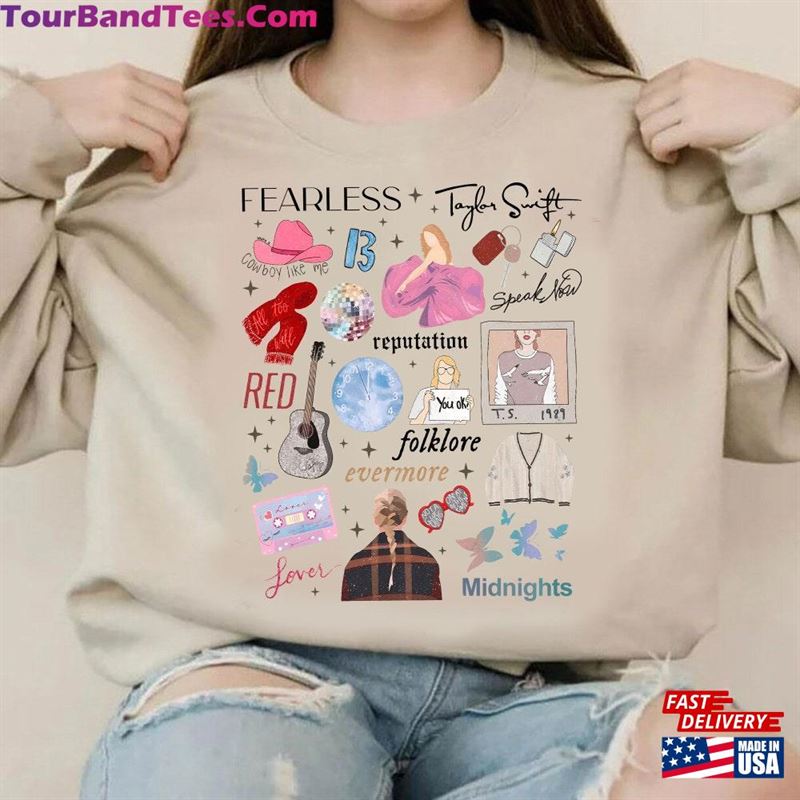 Vintage Ts The Eras Tour Shirt Tee Midnights Concert T-Shirt Hoodie 29Uf118929 – Utopia Fashion