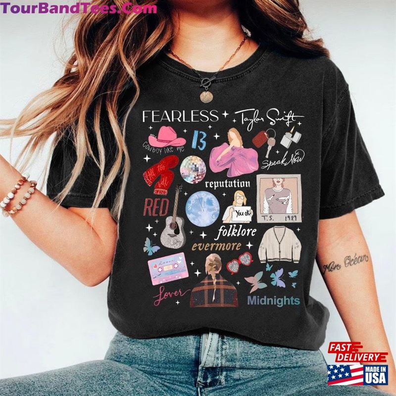 Vintage Ts The Eras Tour Shirt Tee Midnights Concert T-Shirt Hoodie 29Uf118929 – Utopia Fashion