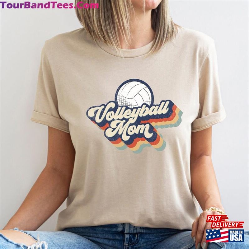 Volleyball Mom Shirt Sport Retro T-Shirt Hoodie Unisex 29Uf131812 – Utopia Fashion