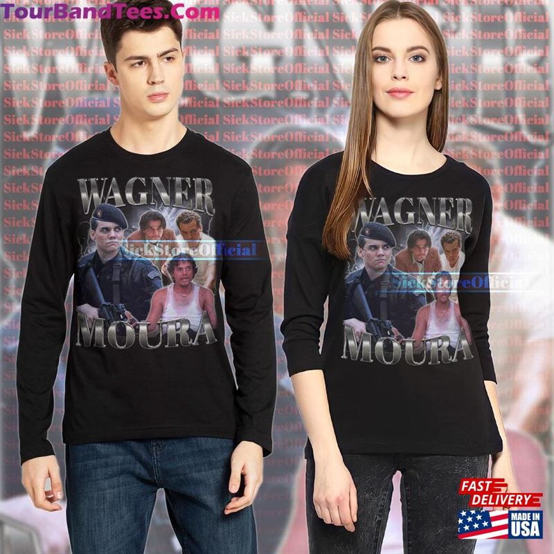 Wagner Moura Vintage Shirt Homage T-Shirt Fan Tees Classic Sweatshirt 29Uf131940 – Utopia Fashion