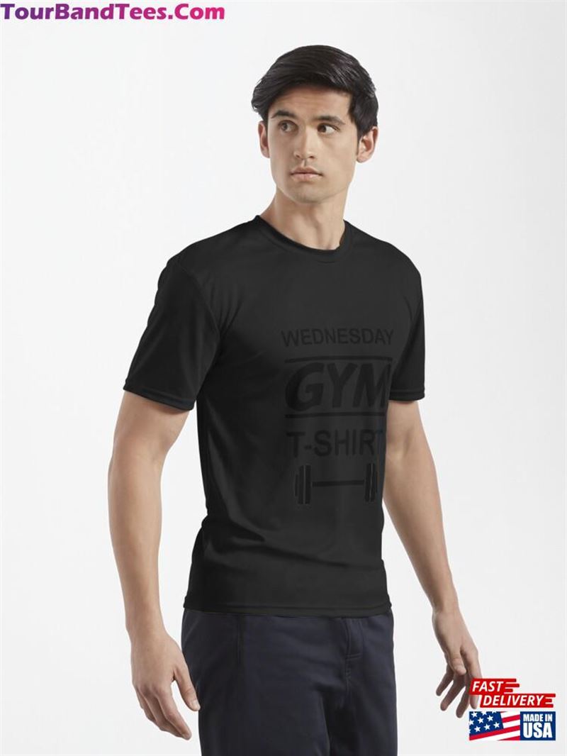 Wednesday Gym T-Shirt Unisex Classic 29Uf118437 – Utopia Fashion