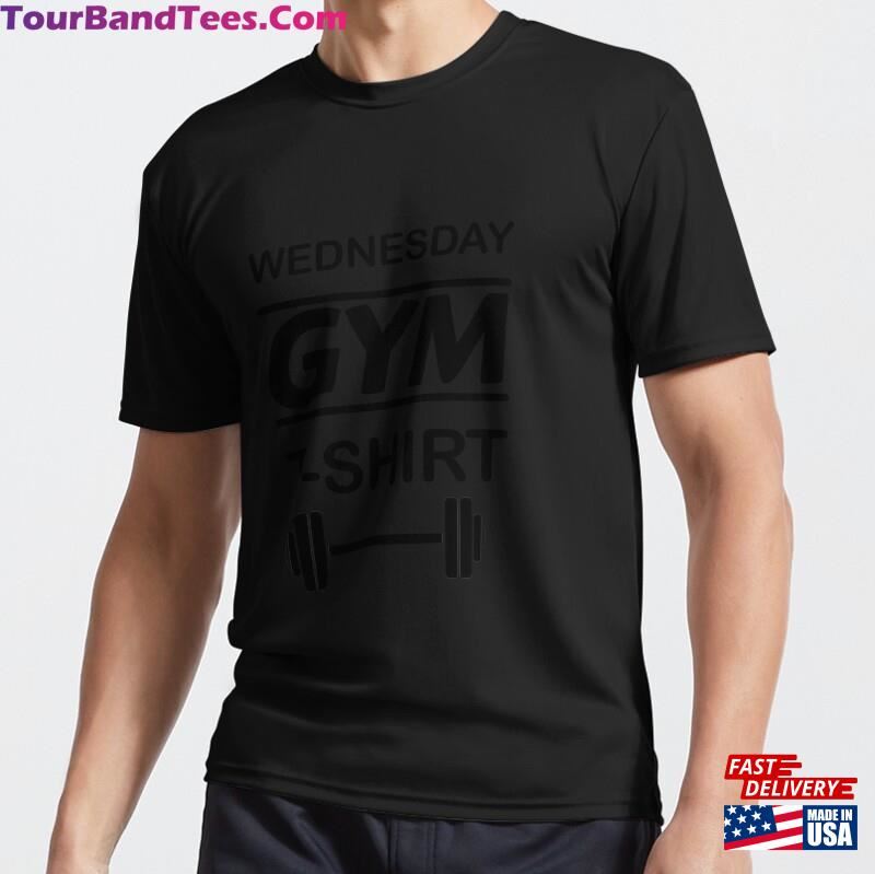 Wednesday Gym T-Shirt Unisex Classic 29Uf118437 – Utopia Fashion