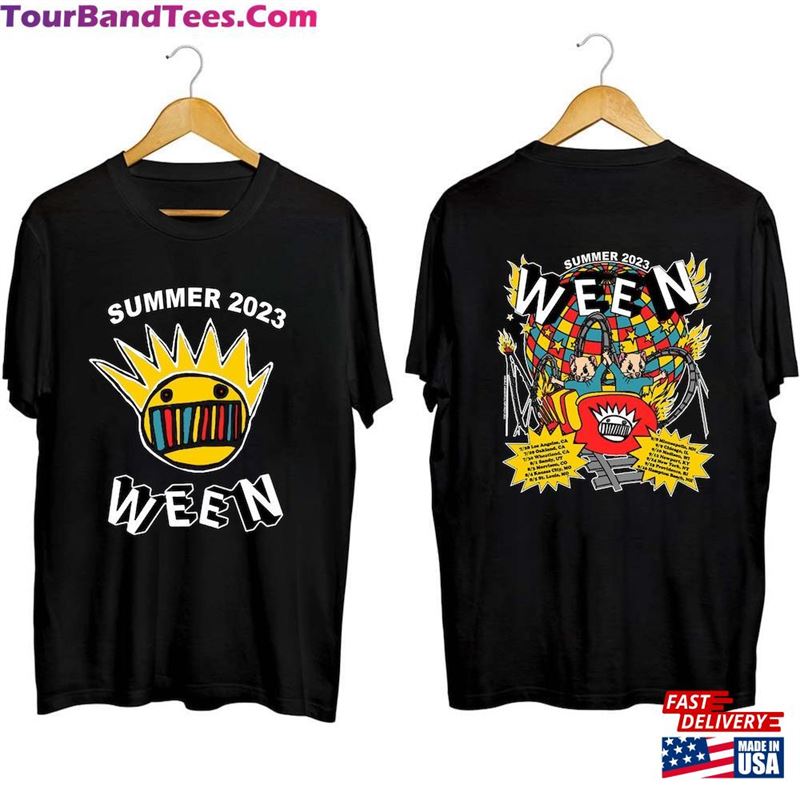 Ween Summer Tour Shirt Rock Band Fan T-Shirt Classic 29Uf123511 – Utopia Fashion