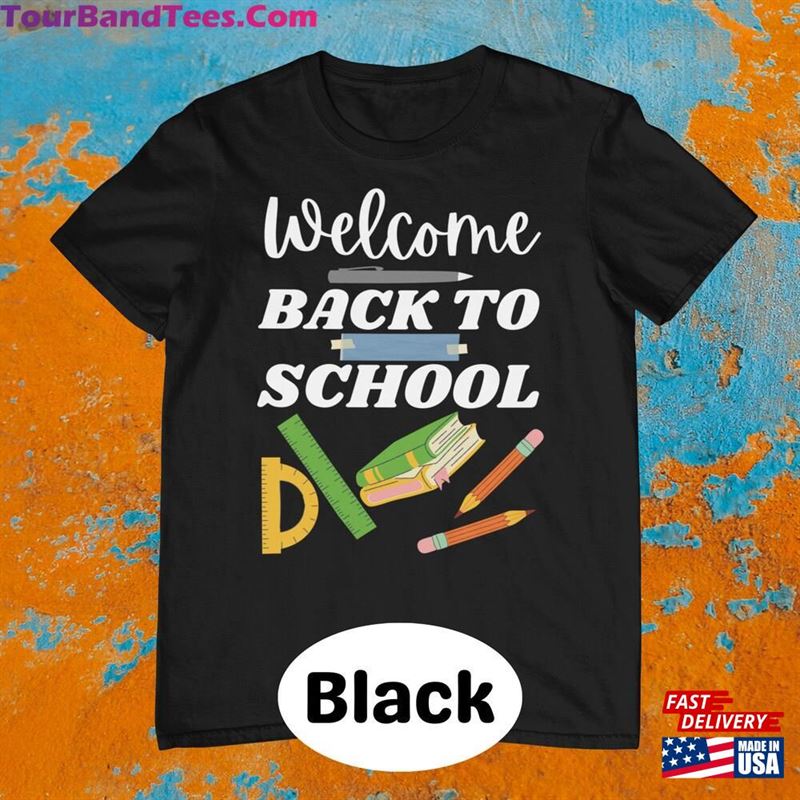 Welcome Back To School Teacher Quote Inspirational Gift Classic Sweatshirt 29Uf122353 – Utopia Fashion