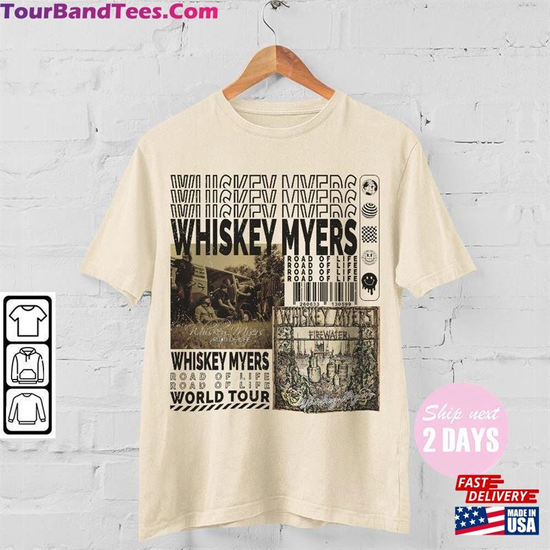 Whiskey Myers Music Shirt Merch Vintage World Tour Tickets Album Road Of Life Graphic Tee 90S Y2K Gift For Fan Sweatshirt Unisex 29Uf118511 – Utopia Fashion