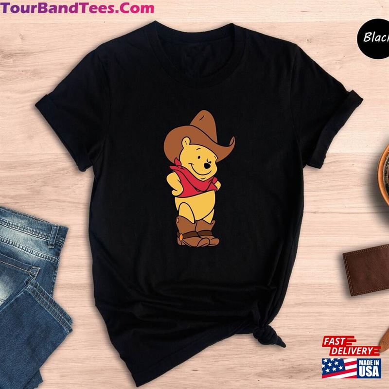 Winnie The Pooh Cowboy Shirt Disneyworld T-Shirt Unisex 29Uf122173 – Utopia Fashion