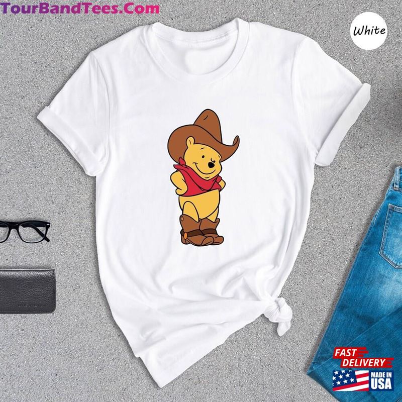 Winnie The Pooh Cowboy Shirt Disneyworld T-Shirt Unisex 29Uf122173 – Utopia Fashion