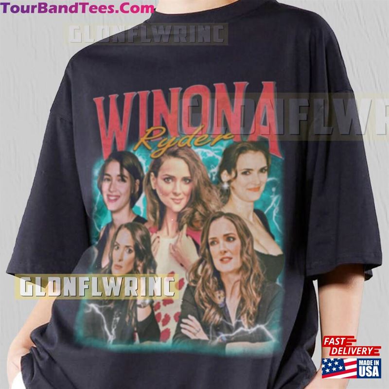 Winona Ryder Shirt American Actress Movie Character Kath T Grapich Tee Vintage Sweatshirt T-Shirt 29Uf136848 – Utopia Fashion