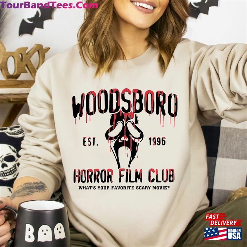 Woodsboro Horror Club Sweatshirt Scream Unisex Classic 29Uf122912 – Utopia Fashion