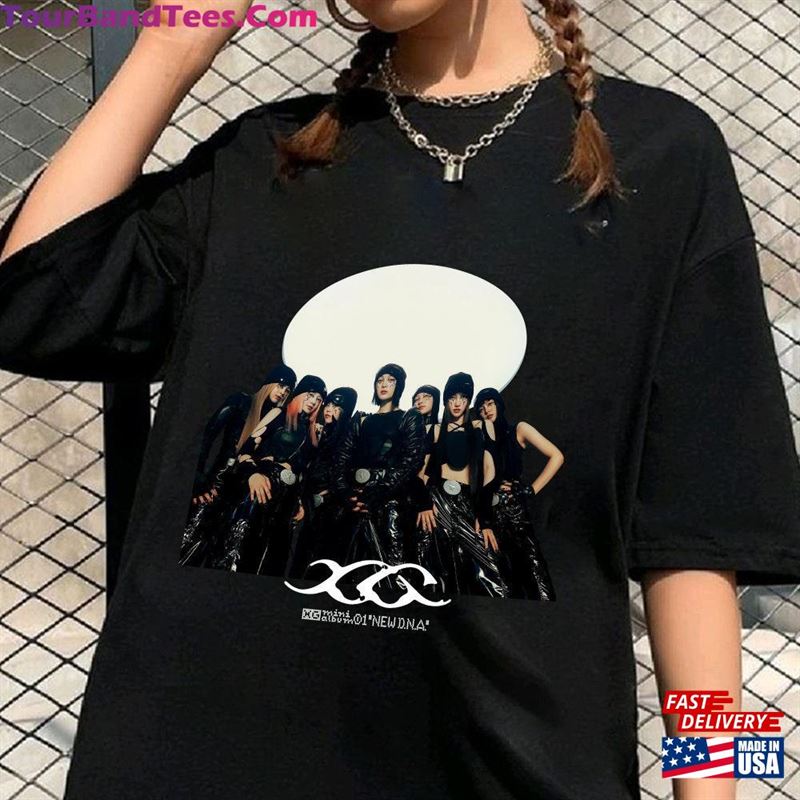 Xg New Dna Shirt Kpop Group Sweatshirt Album Tee Hoodie 29Uf122438 – Utopia Fashion