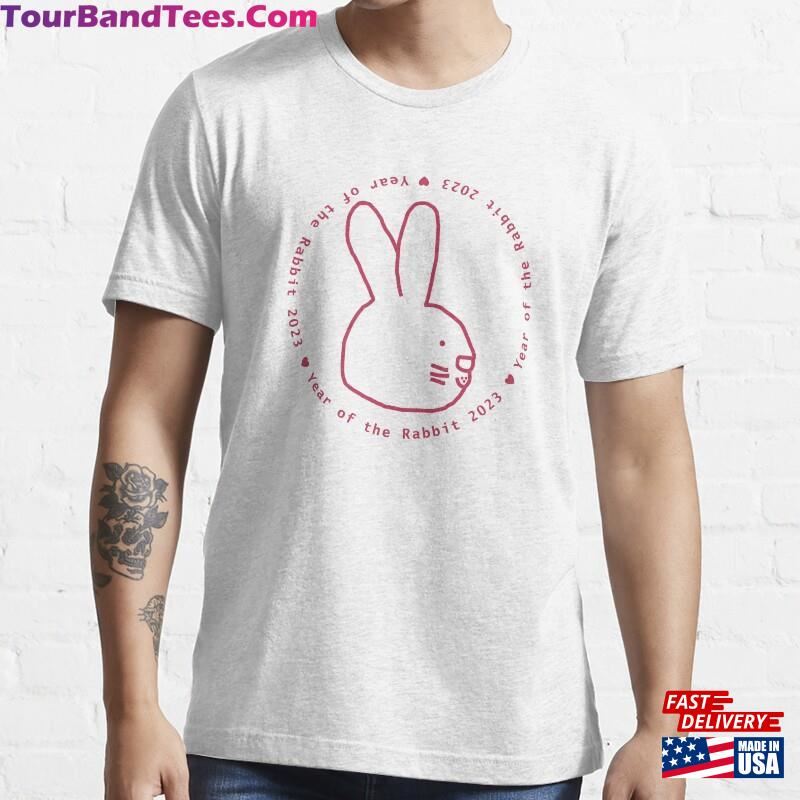 Year Of The Rabbit Viva Magenta Essential T-Shirt Sweatshirt 29Uf118840 – Utopia Fashion