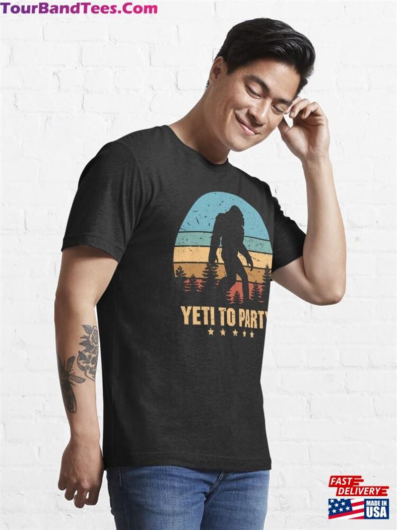 Yeti To Party Essential T-Shirt Sweatshirt Unisex 29Uf124669 – Utopia Fashion