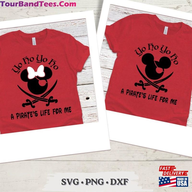 Yo Ho Mickey And Minnie A Pirates Life For Me Instant Download Digital Design Cutting Machines Cricut Svg Png Dxf Hoodie Sweatshirt 29Uf141464 – Utopia Fashion