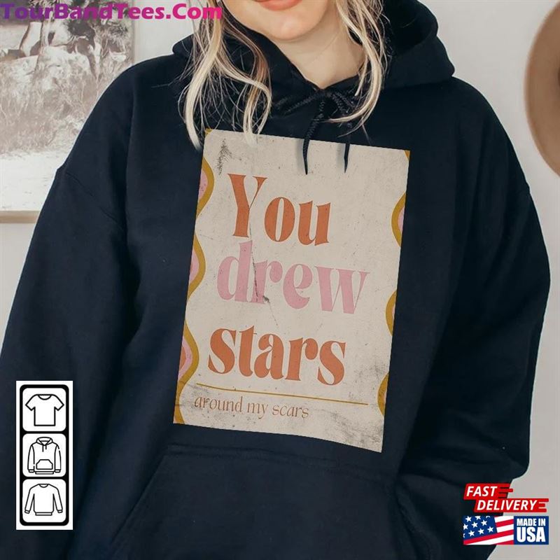 You Drew Stars Taylor Vintage Art Shirt Midnights Song Cover Unisex Sweatshirt 29Uf123960 – Utopia Fashion