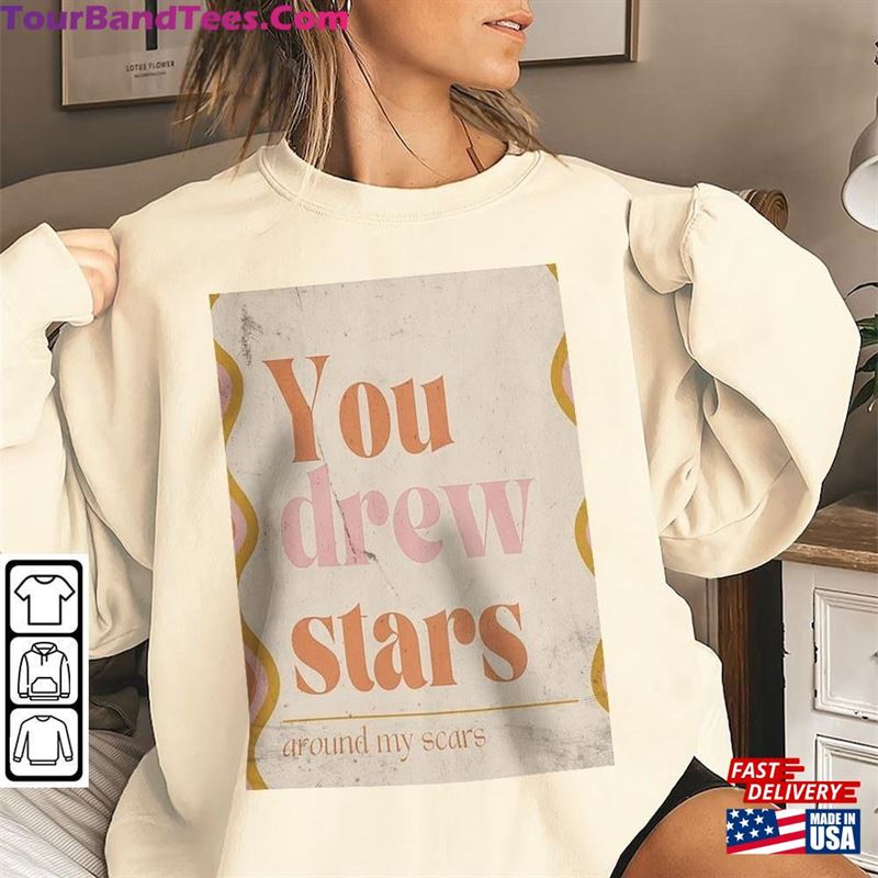 You Drew Stars Taylor Vintage Art Shirt Midnights Song Cover Unisex Sweatshirt 29Uf123960 – Utopia Fashion