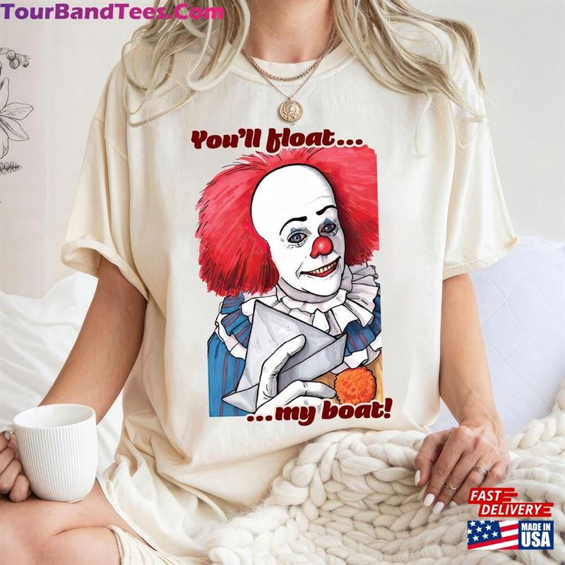 You’Ll Float My Boat T-Shirt In Horror Era Unisex 29Uf124263 – Utopia Fashion