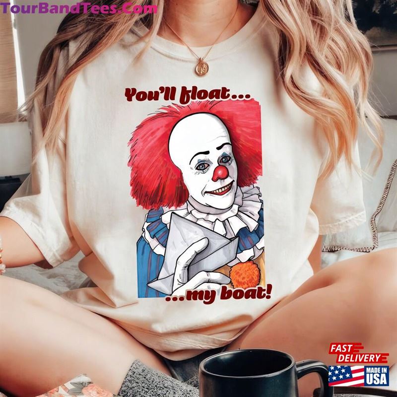 You’Ll Float My Boat T-Shirt In Horror Era Unisex 29Uf124263 – Utopia Fashion