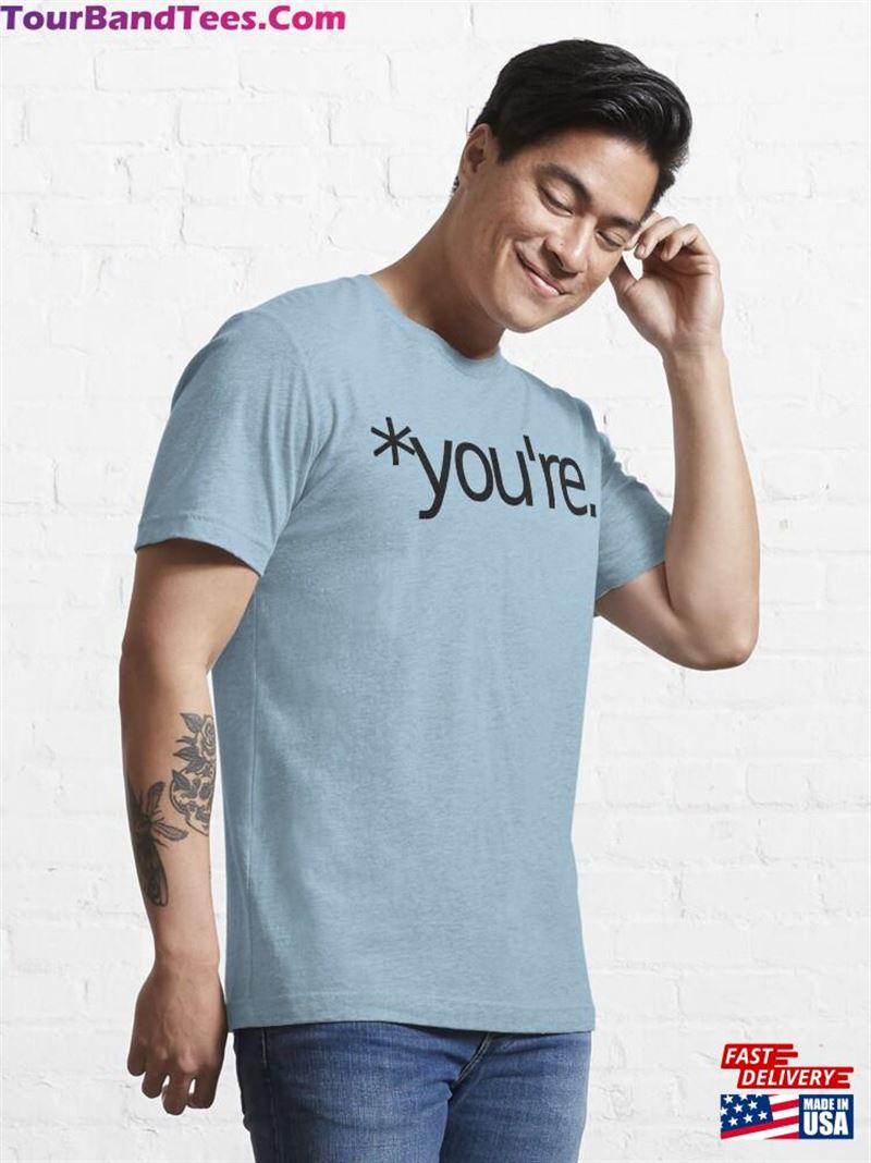 You’Re Grammar Nazi T-Shirt! Black Essential T-Shirt Sweatshirt 29Uf141462 – Utopia Fashion