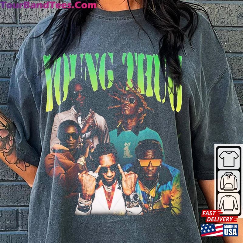 Young Thug Rap Shirt Merch Vintage 90S Y2K Album T-Shirt World Tour Unisex Sweatshirt 29Uf136729 – Utopia Fashion