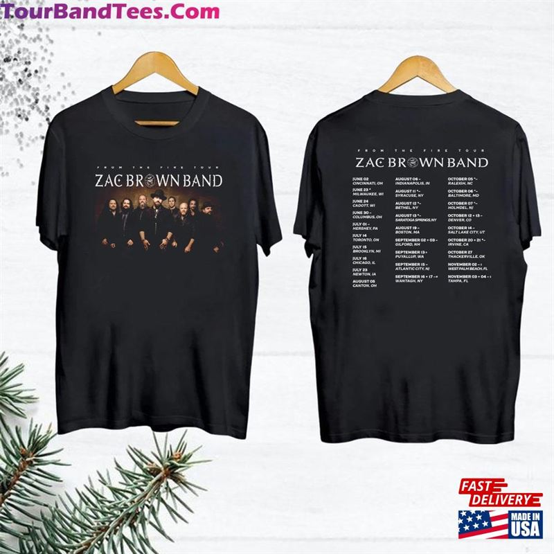 Zac Brown Band From The Fire Tour T-Shirt Shirt Fan Gifts Hoodie Unisex 29Uf136450 – Utopia Fashion