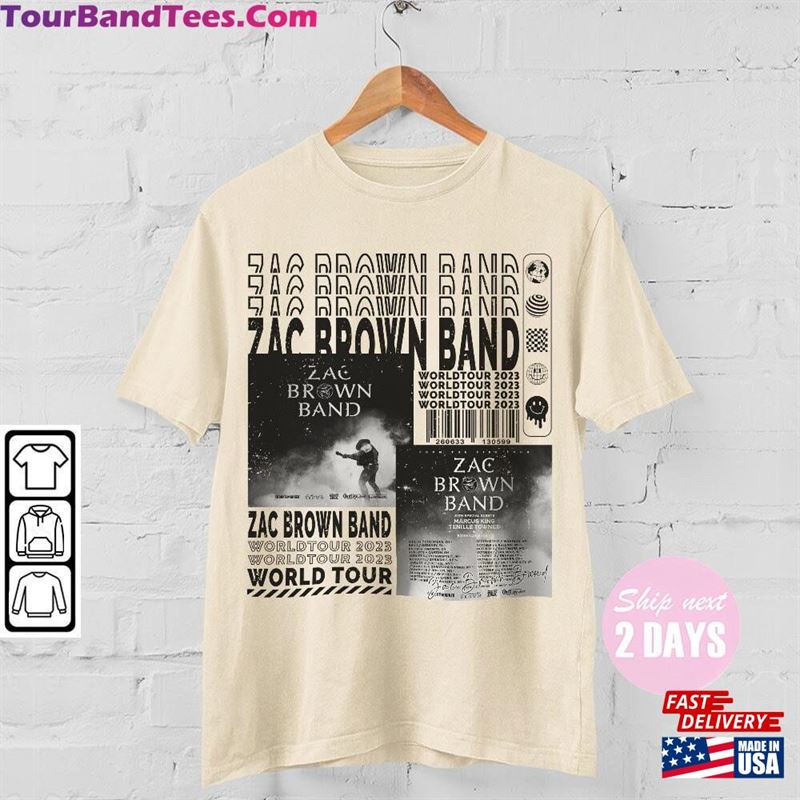 Zac Brown Band Music Shirt Sweatshirt Y2K Merch Vintage 90S From The Fire Tour Tickets Album Graphic Tee Hoodie Classic 29Uf122679 – Utopia Fashion