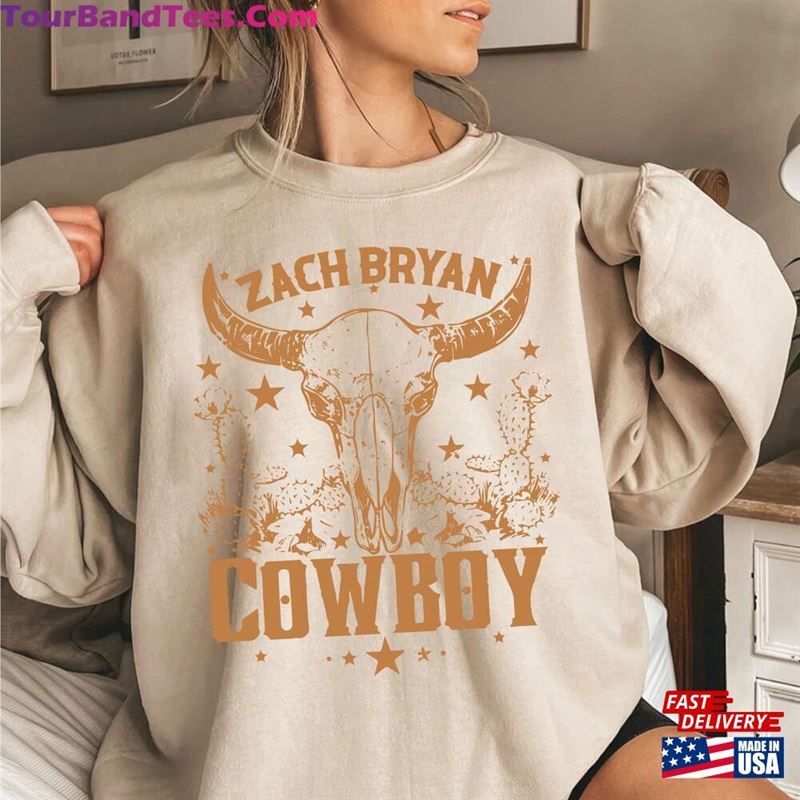 Zach Bryan Cowboy T-Shirt Boho Sweatshirt Tee Classic 29Uf131419 – Utopia Fashion