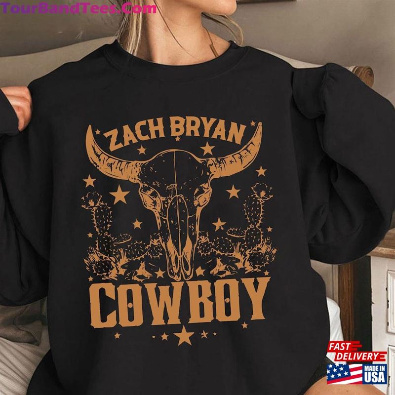 Zach Bryan Cowboy T-Shirt Boho Sweatshirt Tee Classic 29Uf131419 – Utopia Fashion