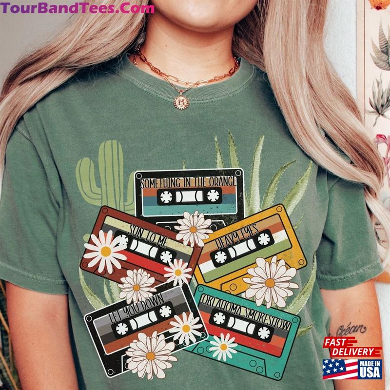 Zach Bryan Oklahoma Smokeshow American Heartbreak Tour Shirt Hoodie T-Shirt 29Uf122975 – Utopia Fashion